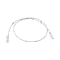 PANDUIT UTPSP7GYY Cable de Parcheo TX6 UTP Cat6 24 AWG CM Color Gris 2.13 Metros (7 Pies)