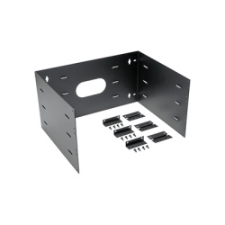 PANDUIT WBH6E Rack Abierto de Instalacion en Pared con Bisagras Profundidad de 401 mm 19 in de Ancho 6 UR Color Negro