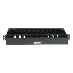 PANDUIT WMPSE Organizador de Cables Horizontal PatchLink Doble (Frontal y Posterior) Para Rack de 19in 1UR