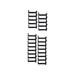 PANDUIT XGL-FMS42B Kit de Dedos Para Administracion de Cables en Gabinetes FlexFusion? Light de 42 UR Dedos de 100 mm de Longitud Color Negro