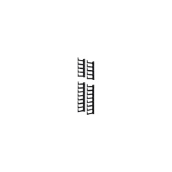 PANDUIT XGL-FMS48B Kit de Dedos Para Administracion de Cables en Gabinetes FlexFusion? Light de 48 UR Dedos de 100 mm de Longitud Color Negro - Img 2