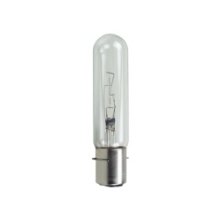 PERKO 0342-024-CLR Bombilla de preenfoque transparente de 24 Vcd de tamano mediano