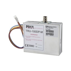 PIMA TRU-100-DPM Comunicador Radio UHF para paneles de Alarma hasta 30Kms de Alcance. Frecuencia de 435 - 470 MHz. Compatible con Paneles de Alarma Serie Hunter e interfaces SAT9PID y SAT8. Potencia d