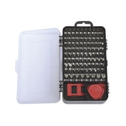 PRECISION PST-H020-04 Juego de Reparacion de Pantallas o Dispositivos Electronicos de Uso Fino con 115 piezas con Estuche de Almacenaje.