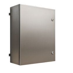 PRECISION PST606025INOXB Gabinete de Acero Inoxidable IP66 Uso en Intemperie (600 x 600 x 250 mm) con Placa Interna Galvanizada.