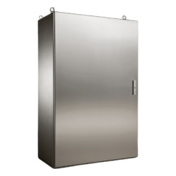 PRECISION PST8016040INOX Gabinete de Acero Inoxidable IP55 (800 x 1600 x 400 mm) con Placa Interna Galvanizada.