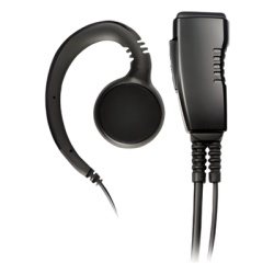 PRYME LMC-1GH03 MICROFONO DE SOLAPA CON ESTILO GANCHO P/ RADIOS HYT HYT TC-500/ 518/ 600/ 610/ 700. MOTOROLA GP300/ SP-50/ P1225/ PRO3150/ MAG ONE/ EP450/ EP350.
