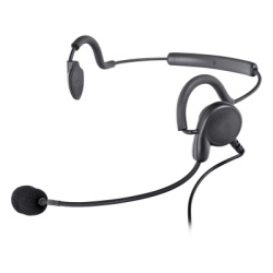 PRYME SPM-1403 DIADEMA POR DETRAS DE LA CABEZA CON BOMM FLEXIBLE P/ MOTOROLA GP-300/ SP-50/ P1225/ PRO-3150/ MAG-ONE/ EP-450/ EP-350/ RDU-2020. HYT TC-500/ 518/ 600/ 610/ 700/ 620/ 1600/ 700EX.