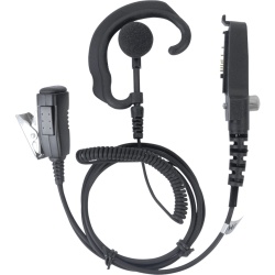 PRYME SPM-311EB Microfono de solapa y audifono ajustable al oido para KENWOOD Serie 80/ 90/ 140/ 180/ NX200/ 410. Compatible con VOX de la serie 180 y NX200. - Img 2