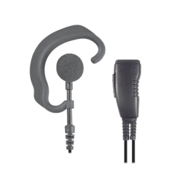 PRYME SPM-333EB MICROFONO DE SOLAPA ESTILO GANCHO PARA MOTOROLA HT-750 1250 1550 PRO-5150 5550 7150/ 9150/ MTX850LS/ PTX700/ 760/ 780.