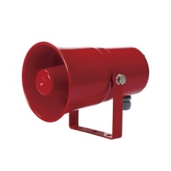 QLIGHT SEHN25-WS-120 Sirena electronica de montaje en pared con 5 sonidos de advertencia de max. volumen 115 dB a 120 VCA