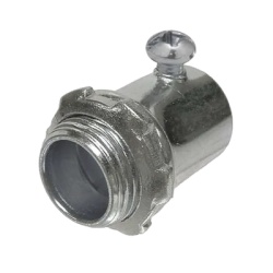 RACO HUB-2003 Conector de 3/4" (19 mm) para Pared Delgada con Tornillo.