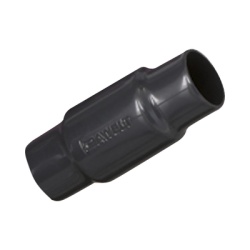 RAWELT COAL-25-PC Cople de Aluminio con Recubrimiento Exterior de PVC de 1" (25.4 mm) / Interior de Uretano Purpura.
