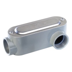 RAWELT OLL-0079C Caja Oval Roscada tipo LL de 1 1/2" (38.1 mm) / Incluye tapa y tornillos.