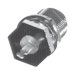 RF INDUSTRIES LTD RFF-1444 Conector F Hembra para Panel en Doble D-Plano Borde Hexagonal Terminal Soldable Niquel/ Estano/ Polipropileno.