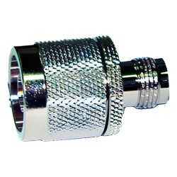 RF INDUSTRIES LTD RFT-1233 Adaptador en Linea de Conector TNC Hembra a N Macho Niquel/ Oro/ Teflon.
