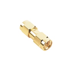 RF INDUSTRIES LTD RSA-3403-1 Adaptador Tipo Barril de Conector SMA Macho a SMA Macho Oro/ Oro/ Teflon.a??