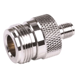 RF INDUSTRIES LTD RSA-3477 Adaptador en Linea de Conector SMA Hembra a N Hembra Niquel/ Oro/ Teflon.
