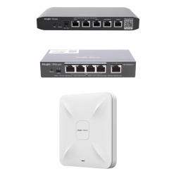 RUIJIE RG-DEMO-CCTV-W5 Equipos Ruijie DEMO Ideal para Probar Integraciones de Redes y WiFi 5 con CCTV