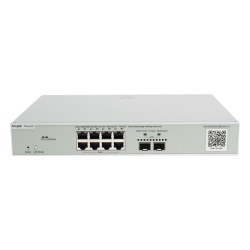 RUIJIE RG-NBS5300-8MG2XS-UP Switch Multi-Gigabit PoE++ 370W 802.3bt Capa 3 Administrable Cloud Disenado Para Access Points WiFi 6/7
