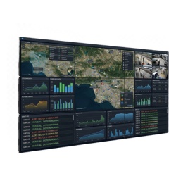 SAMSUNG ELECTRONICS VM55BU-3X3 KIT de Video wall LCD 3x3 / 9 pantallas de 55" VM55BU incluye montajes de pared Peerless DS-VW765-LAND