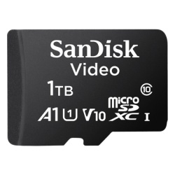 SANDISK SDSDQA5S51T00BP Memoria microSD SanDisk 1TB (1024GB) / Alta Resistencia / Videovigilancia / Clase 10