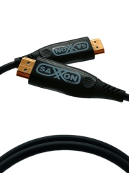 SAXXON SXN2760010 SAXXON SX10HDF047 - Cable HDMI de 10 Metros por Fibra Optica 4K60Hz / Fibra 4 hilos 7 hilos cobre estanado / Compatible con HDMI 2.0 / Alta velocidad 18 Gbps / 3D / HDR / Caja de Al