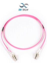 SBE TECH SBT1910007 SBE TECH SBE-JUMLC-LC-1M50 - Jumper LC-LC MM 50/125m OM4 duplex 2mm 1 metro con conectores UPC