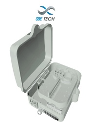 SBE TECH SBT1940023 SBE TECH SBE-CDEXTFTTX2X24NL - Caja de Distribucion para FTTx para exterior Nueva Linea de 2x24 IP 65