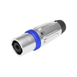 SEETRONIC SLDM4 Speakon Conector de cable macho de 4 polos carcasa metalica cable AWG10 30A