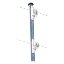 SFIRE SFPASOW Aislador de Paso para Cerco Eléctrico / Aislamiento 18 kV / Resistencia Mecánica 10.2 kg / Protección UV / Polipropileno y Policarbonato