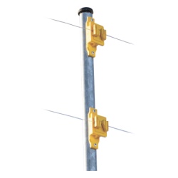 SFIRE SFPASOY Aislador de Paso para Cerco Eléctrico / Aislamiento 18 kV / Resistencia Mecánica 10.2 kg / Protección UV / Polipropileno y Policarbonato