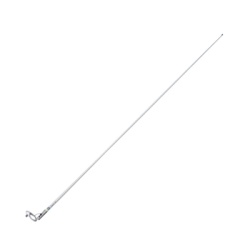 SHAKESPEARE 5102 Antena marina VHF de 6dB de 2.4 m con cable RG-58 y conector PL-259