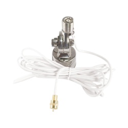 SHAKESPEARE QCMSR Montaje rotativo de acero inoxidable en riel de 4 posiciones facil de instalar para antenas QuickConnect QC-3 QC-4 y QC-8