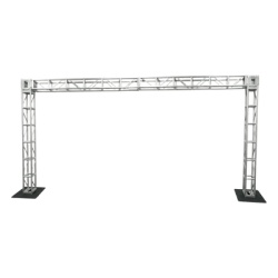 SHINESTAGE SH-TRUSS-2.44X4.88 TRUSS DE ALUMINIO DE 2 METROS PARA VIDEOWALLS Y LUCES DE ESCENARIO