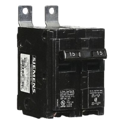SIEMENS B215 Interruptor automatico atornillable tipo BL 2 polos 15 amp.