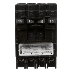 SIEMENS Q21540CT Interruptor automatico TRIPLEX enchufable tipo QT 2 polos simples 1 polo doble 15-40 amp