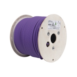 SIEMON 9C6L4-A5 Bobina de Cable U/UTP de 4 Pares Z-MAX Cat6A Soporte de Aplicaciones 10GBase-T LS0H Color Violeta 305 Metros (1000 Pies)
