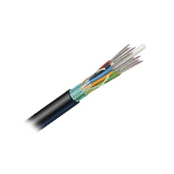 SIEMON 9PF8C012G-E201A Cable de Fibra Optica de 12 Hilos OSP (Planta Externa) Armada Gel HDPE (Polietileno de Alta Densidad) Monomodo OS2 1 Metro (3.28 Pies)