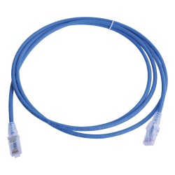 SIEMON MC6-07-06B Patch Cord MC6 Modular Cat6 UTP CM/LS0H 2.13 Metros (7 Pies) Color Azul Version Bulk (Sin Empaque Individual)