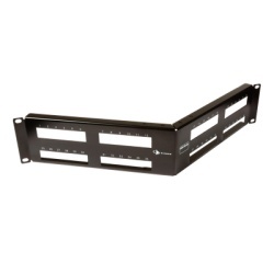 SIEMON MX-PNLA-48 Patch Panel MAX Modular (vacio) de 48 Puertos Angulado 2UR