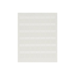 SIEMON S050X150YAJ Hojas con 5000 Etiquetas Auto-Laminadas para Impresora Laser/Inyeccion de Tinta para Cables de 4.1 a 8.1 mm de Diametro (10 - 6 AWG)