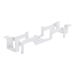SIEMON S89B Bracket para Montaje de Regleta S66 Acepta 1 Regleta M150 y 1 Conector de 25 Pares de Cada Lado - Img 2