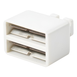 SIEMON SMBC-2-2 Clip de Puente Para Uso con Regletas S66 de Siemon de 1 Par Color Blanco