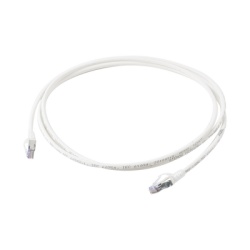 SIEMON SP6A-S07-02 Patch Cord Skinny Cat6A Blindado S/FTP 2.13 Metros (7 Pies) Diametro Reducido 28 AWG Color Blanco
