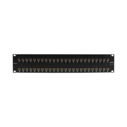 SIEMON UP6-F2-48L-RS Patch Panel Ultramax. UTP Precargado con Jacks Cat6 48 Puertos Plano 2U
