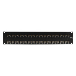 SIEMON UP6A-F2-48L-RS Patch Panel Ultramax. UTP Precargado con Jacks Cat6A 48 Puertos Plano 2U