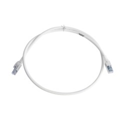 SIEMON ZM6A-S03-02 Patch Cord Z-MAX Cat6A S/FTP CM/LS0H 0.91 Metros (3 Pies) Color Blanco