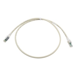 SIEMON ZM6A-S03-04B Patch Cord Z-MAX Cat6A S/FTP CM/LS0H 3ft Color Gris Version Bulk (Sin Empaque Individual)