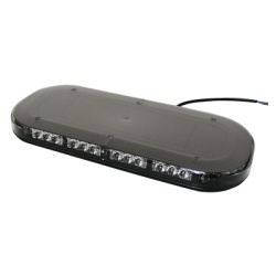 SIGNALPRO SP5AW Mini Barra de Luces 42 LED Ambar/Blanco 15 Pulgadas Montaje Fijo Con Tornillos 12-24 Vcd Lente transparente SAE